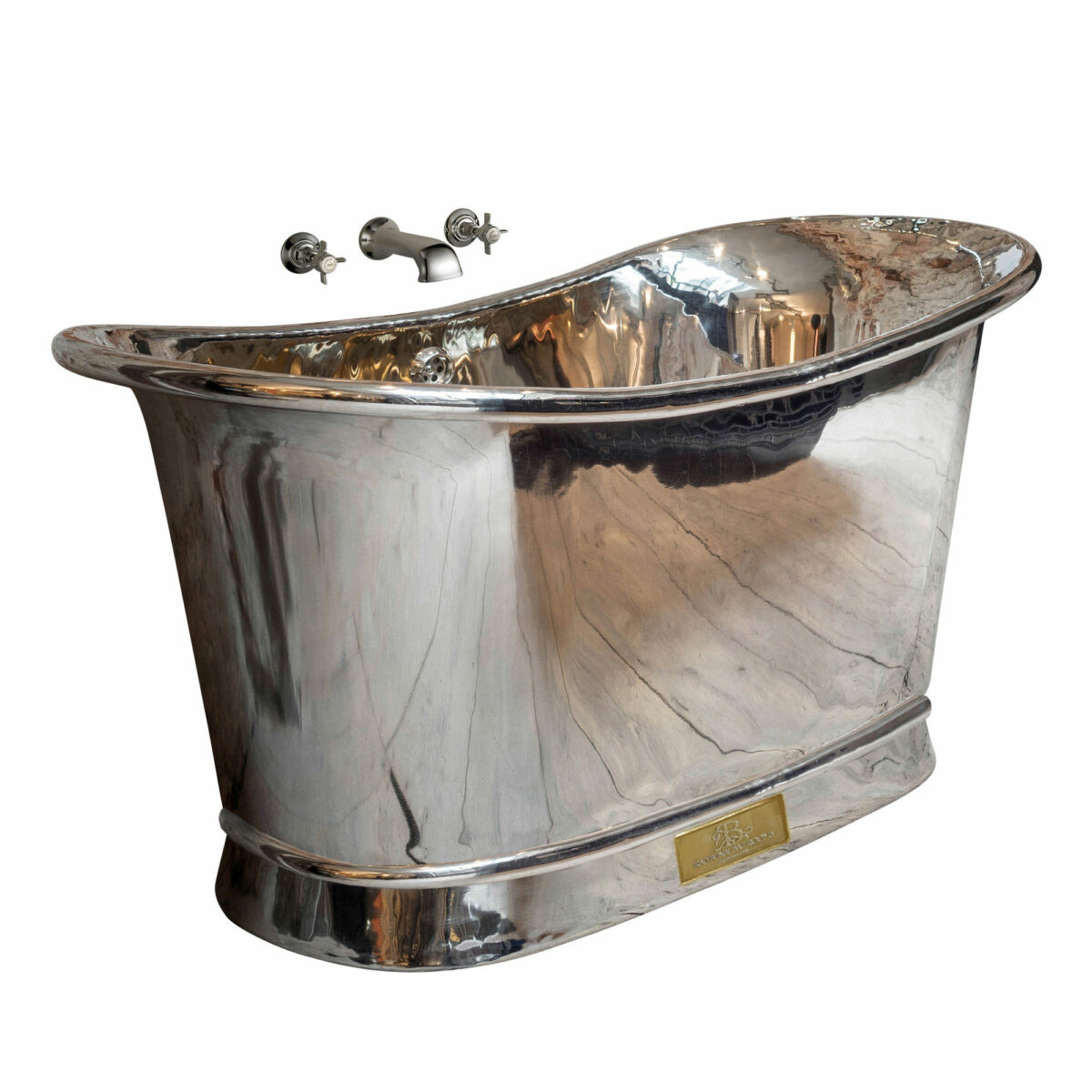 Kupfer Badewanne vernickelt – TRADITIONAL BATHROOMS