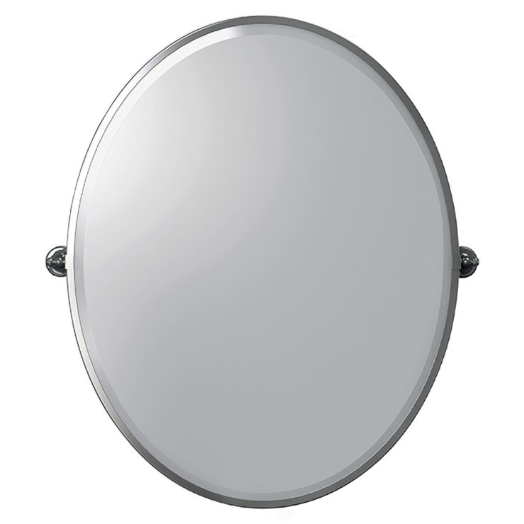 Retro Badezimmer Spiegel oval TB6383