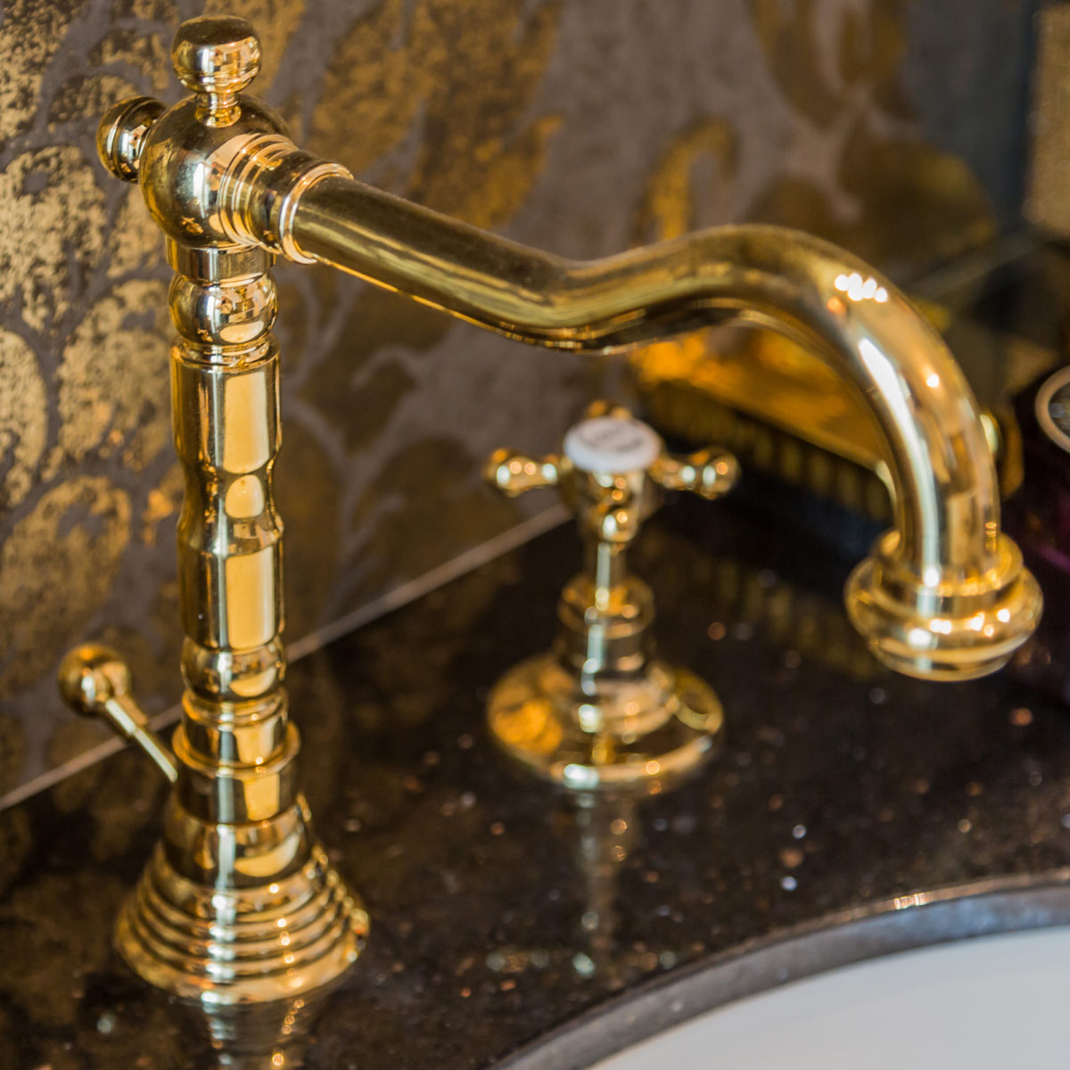 LONDON Waschtisch 3-Loch Mischbatterie – TRADITIONAL BATHROOMS
