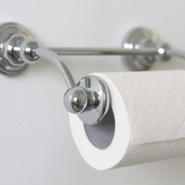 Toilettenpapierhalter Aus Messing – Vintage-Design, 14 Cm Hoch, Fürs Badezimmer