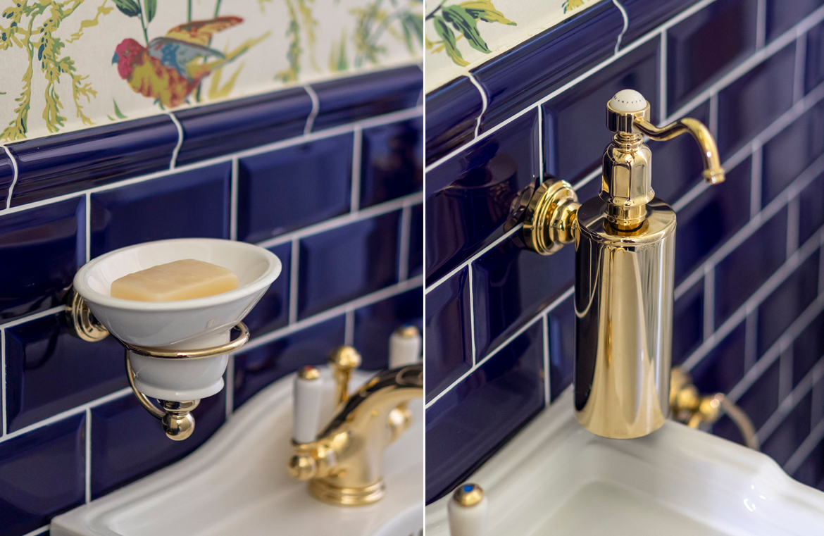 Vintage Gäste WC – TRADITIONAL BATHROOMS