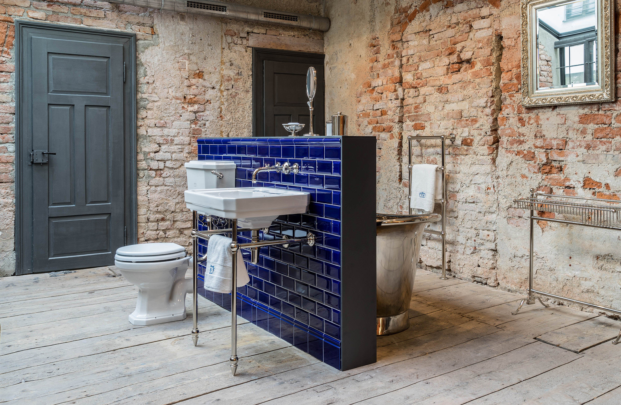 badezimmer im industriedesign – traditional bathrooms