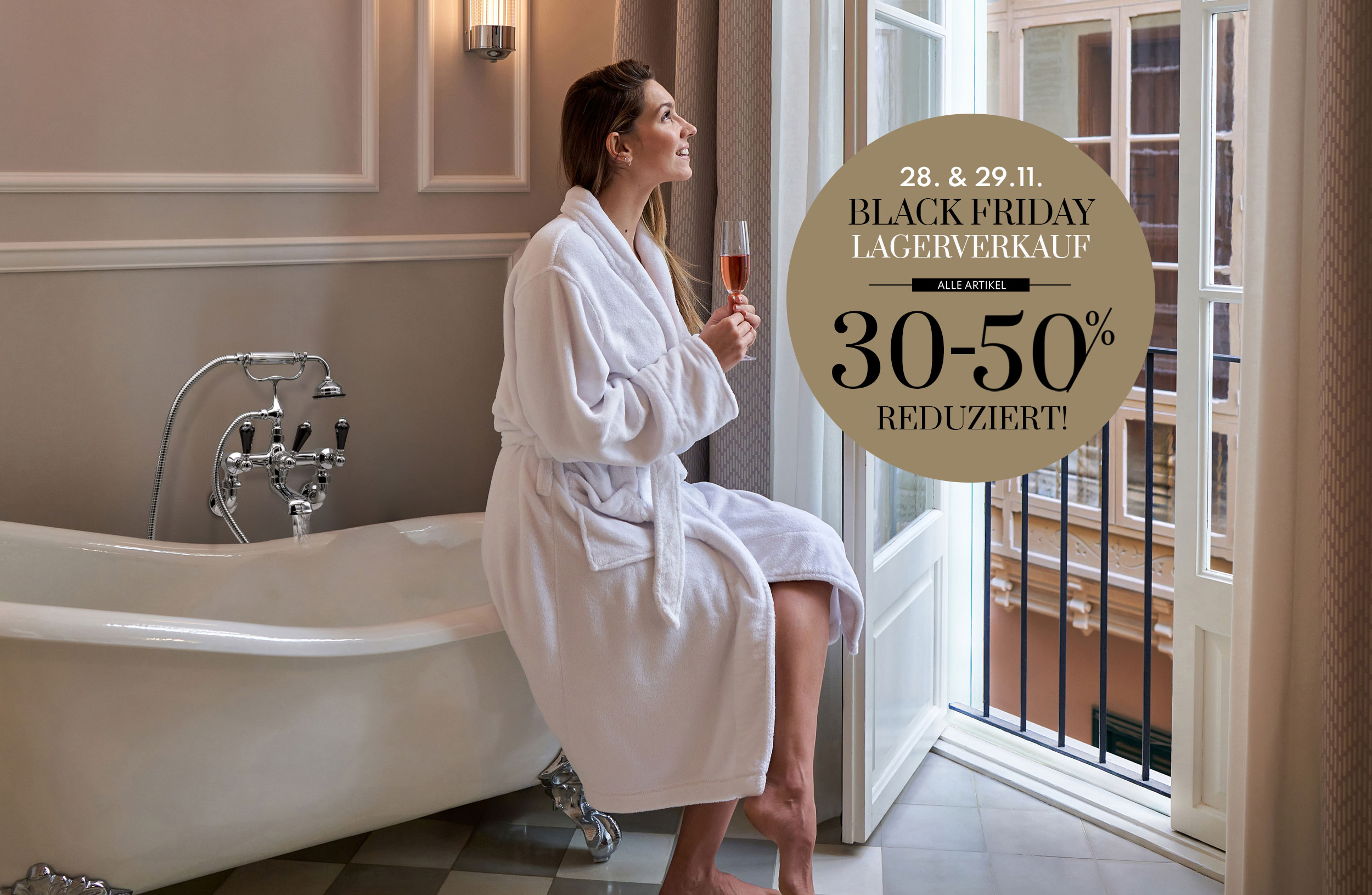 Vintage Badezimmer Black Friday Lagerverkauf